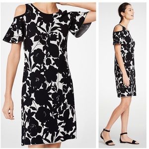 NWT Ann Taylor Black & White Shift Dress
